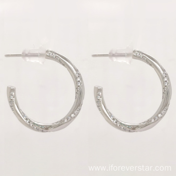 Wholesale Twisted Zirconia 925 Silver